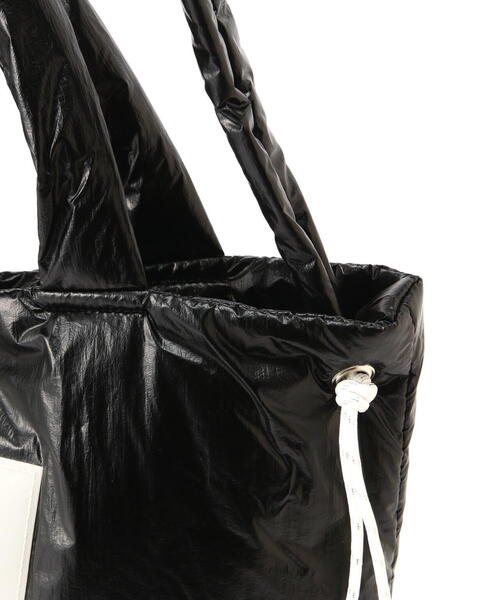 FREE'S MART（フリーズマート）の「ショルダーロープトートバッグ（トートバッグ・レディース・ブラック/グレー・ﾌﾘ-）」の7枚目の写真