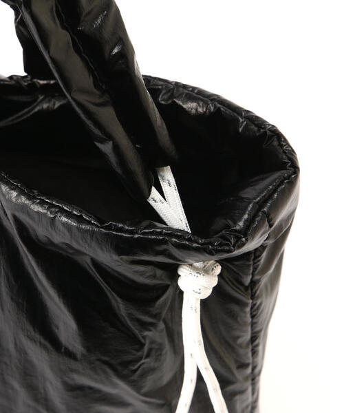 FREE'S MART（フリーズマート）の「ショルダーロープトートバッグ（トートバッグ・レディース・ブラック/グレー・ﾌﾘ-）」の8枚目の写真