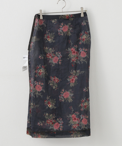 ジェーンスミス レース スカート JANESMITH JANE SMITH(ジェーンスミス) FLOCKY LACE LAYERED