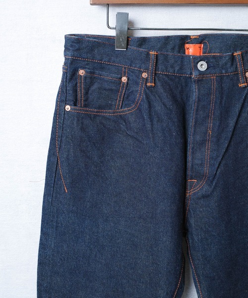 KATO'AAA(カトートリプルエー)の「【KATO'/カトー】AAA 163 ONE WASH DENIM Vintage Narrow Straight Fit ヤマポケット デニムパンツ KP0125DOW(デニムパンツ・メンズ・ワンウォッシュ・36inch/30inch/31inch/32inch)」の4枚目の写真