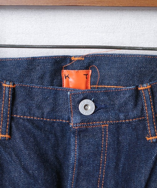 KATO'AAA(カトートリプルエー)の「【KATO'/カトー】AAA 163 ONE WASH DENIM Vintage Narrow Straight Fit ヤマポケット デニムパンツ KP0125DOW(デニムパンツ・メンズ・ワンウォッシュ・36inch/30inch/31inch/32inch)」の6枚目の写真