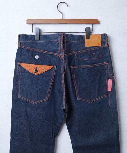 KATO'AAA(カトートリプルエー)の「【KATO'/カトー】AAA 163 ONE WASH DENIM Vintage Narrow Straight Fit ヤマポケット デニムパンツ KP0125DOW(デニムパンツ・メンズ・ワンウォッシュ・36inch/30inch/31inch/32inch)」の8枚目の写真