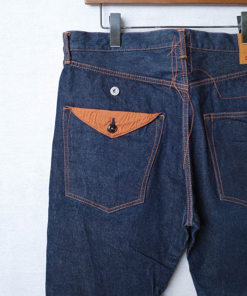 KATO'AAA(カトートリプルエー)の「【KATO'/カトー】AAA 163 ONE WASH DENIM Vintage Narrow Straight Fit ヤマポケット デニムパンツ KP0125DOW(デニムパンツ・メンズ・ワンウォッシュ・36inch/30inch/31inch/32inch)」の9枚目の写真