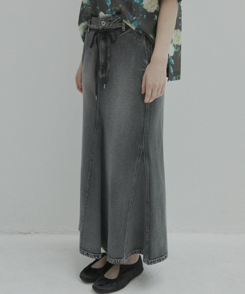 セール】フレアデニムスカート / Flared Denim Skirt（スカート