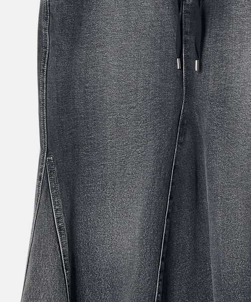 LE CIEL BLEU(ルシェルブルー)の「フレアデニムスカート / Flared Denim Skirt(スカート・レディース・ブラック/ブルー・38/36/34)」の11枚目の写真