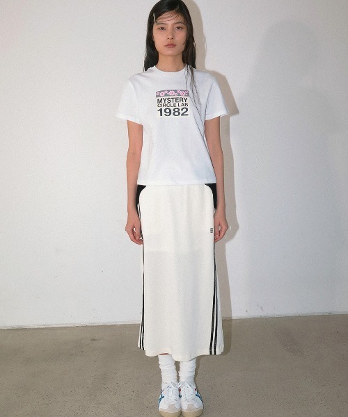 Kijun(キジュン)の「Kijun/キジュン/Football Jersey Long Skirt(スカート・レディース・アイボリー・S/M)」の2枚目の写真