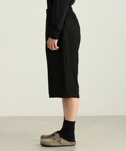 EDITION(エディション)の「リネンツイル オーバーショーツ(その他パンツ・メンズ・ブラック・M/S)」の5枚目の写真
