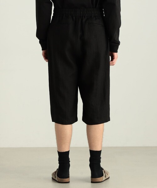 EDITION(エディション)の「リネンツイル オーバーショーツ(その他パンツ・メンズ・ブラック・M/S)」の6枚目の写真