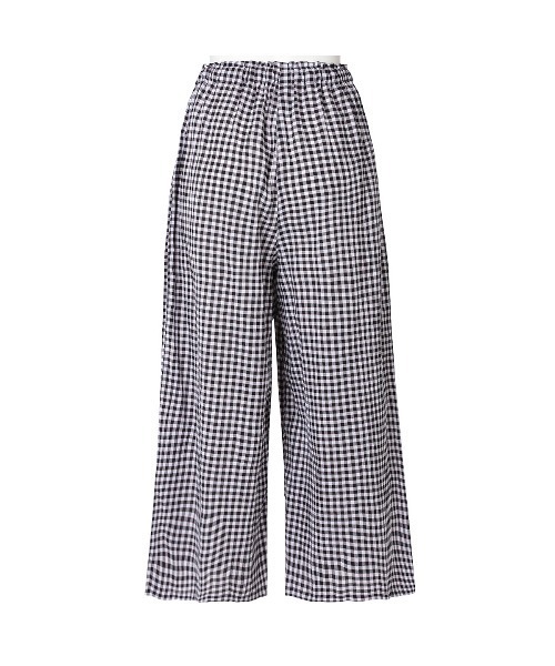 KID BLUE（キッドブルー）の「キッドブルー -２５シャーリングギンガム -長袖パジャマ -KNBK568 -kidblue（ルームウェア/パジャマ・レディース・ブラック/グリーン系その他・M/L）」の5枚目の写真