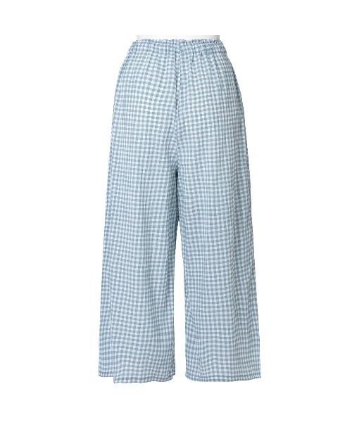KID BLUE（キッドブルー）の「キッドブルー -２５シャーリングギンガム -長袖パジャマ -KNBK568 -kidblue（ルームウェア/パジャマ・レディース・ブラック/グリーン系その他・M/L）」の11枚目の写真