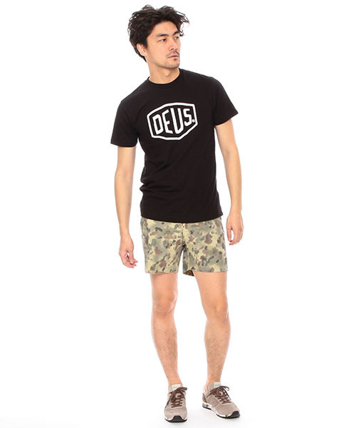 DEUS EX MACHINA（デウスエクスマキナ）の「DEUS EX MACHINA / Shield Tee（Tシャツ/カットソー・メンズ・ホワイト/ブラック/ネイビー・X-SMALL/MEDIUM/SMALL）」の5枚目の写真