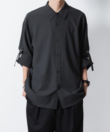 ATTACHMENT（アタッチメント）の「PE/RY ストレッチトロピカル ストラップスリーブ L/S SHIRT / PE/RY STRETCH TROPICAL STRAP SLEEVE L/S SHIRT（シャツ/ブラウス）」