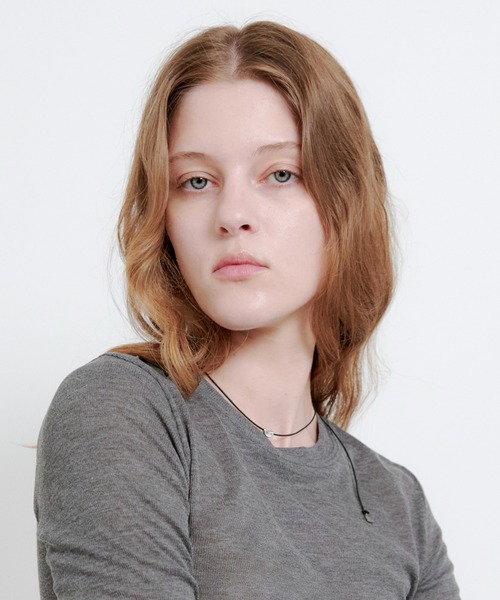 kiehtova（キエトヴァ）の「【kiehtova】BEANS CORD CHOKER/ビーンズ コードチョーカー KT19（チョーカー・レディース・ブラック・FREE）」の3枚目の写真