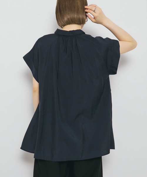 KBF（ケイビーエフ）の「スリーブレスタックフレアブラウス（シャツ/ブラウス・レディース・ネイビー/ピンク/アイボリー・ONE）」の13枚目の写真