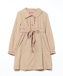 美品　baby jane cacharel ベイビージーン　キャシャレル　コート ベイビージェーンキャシャレル トレンチコート 総柄 レディース