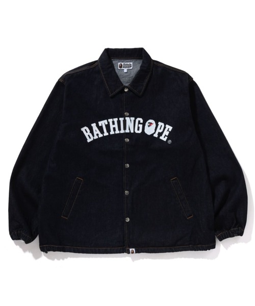 ape デニム　Gジャン　XL A BATHING APE® Distressed 13oz Denim Trucker Jacket | Bape