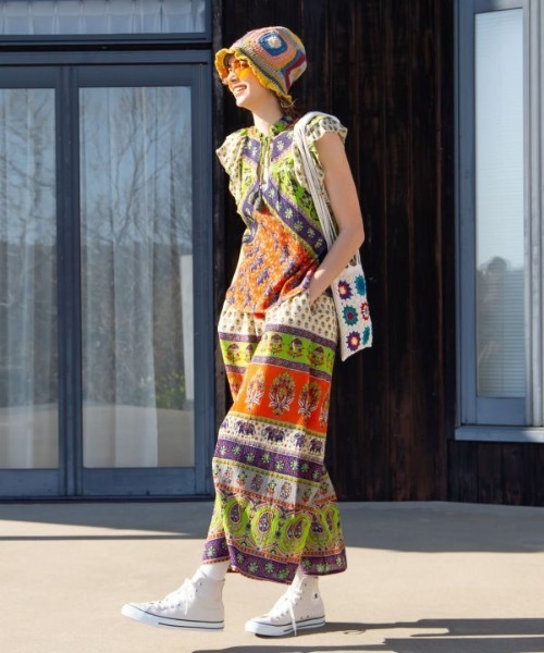 チャイハネ（チャイハネ）の「【チャイハネ】クロシェンショルダーバッグ（ショルダーバッグ・レディース・ホワイト/ベージュ/ブラック・FREE）」の8枚目の写真