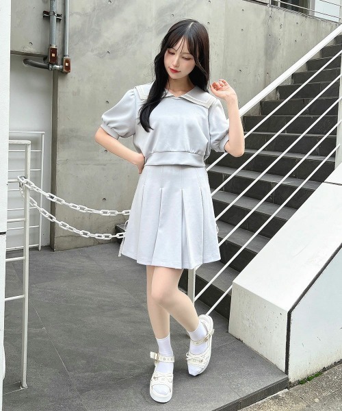 F i.n.t(フィント)の「レース風カットワーク厚底サンダル/ fint フィント(サンダル・レディース・オフホワイト/ブラック・S/M/L)」の7枚目の写真