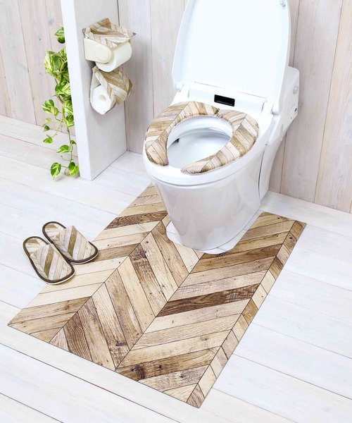なな様 オーダートイレ用品セット完成品 センコー DECORMUSEE プレシャス トイレ 3点セット トイレマット