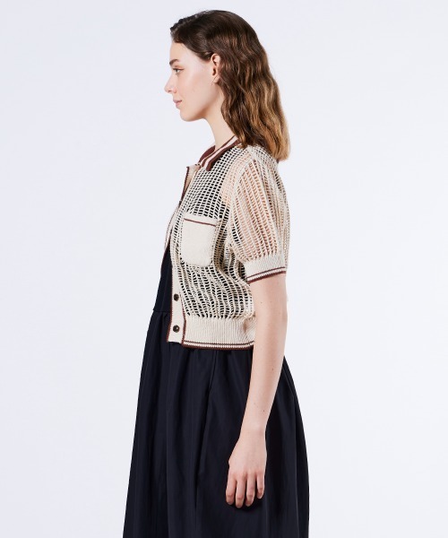 DOUBLE STANDARD CLOTHING(ダブルスタンダードクロージング)の「テープヤーンニット(ニット/セーター・レディース・キナリ・36/38)」の4枚目の写真
