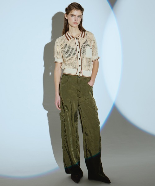 DOUBLE STANDARD CLOTHING(ダブルスタンダードクロージング)の「テープヤーンニット(ニット/セーター・レディース・キナリ・36/38)」の14枚目の写真