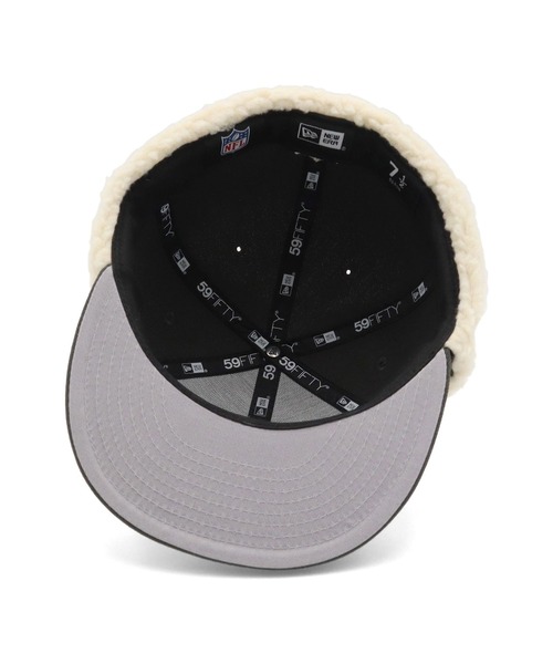 NEW ERA（ニューエラ）の「ニューエラキャップ 59FIFTYドッグイヤー 球団ボアフリース（キャップ・メンズ・ブラウン/ネイビー/ブラック/ネイビー系・7 3/4/7 5/8/7 1/2/7 3/8/8/7 1/4/7 1/8）」の15枚目の写真