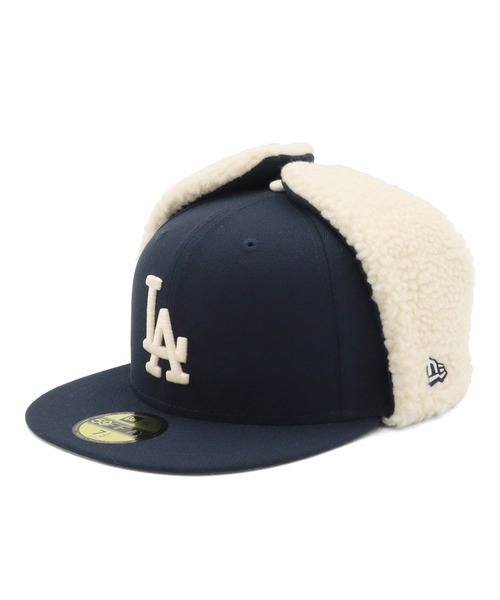 NEW ERA（ニューエラ）の「ニューエラキャップ 59FIFTYドッグイヤー 球団ボアフリース（キャップ・メンズ・ブラウン/ネイビー/ブラック/ネイビー系・7 3/4/7 5/8/7 1/2/7 3/8/8/7 1/4/7 1/8）」の5枚目の写真