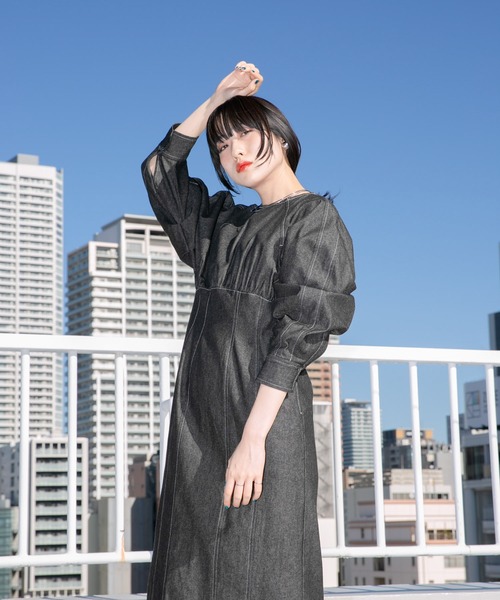 ブランド古着】長袖ワンピース（ワンピース）｜KBF