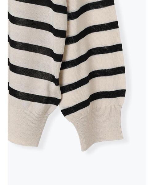 Lugnoncure（ルノンキュール）の「【接触冷感】無地/柄アソートVネックカーディガン（カーディガン/ボレロ・レディース・オレンジ/ネイビー/オフホワイト/ブルー/ブラック・F）」の9枚目の写真