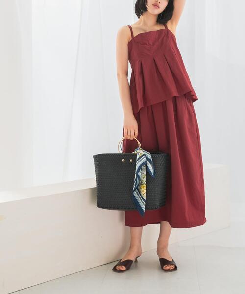 URBAN RESEARCH ROSSO WOMEN(アーバンリサーチ ロッソ)の「撥水UVデザインタックキャミソール(キャミソール・レディース・ブラック/ブラウン系その他・FREE)」の22枚目の写真