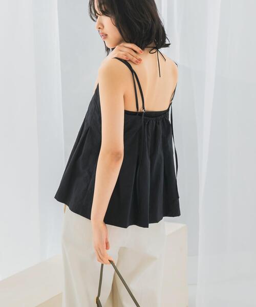 URBAN RESEARCH ROSSO WOMEN(アーバンリサーチ ロッソ)の「撥水UVデザインタックキャミソール(キャミソール・レディース・ブラック/ブラウン系その他・FREE)」の8枚目の写真