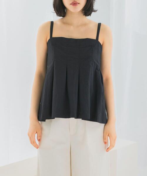 URBAN RESEARCH ROSSO WOMEN(アーバンリサーチ ロッソ)の「撥水UVデザインタックキャミソール(キャミソール・レディース・ブラック/ブラウン系その他・FREE)」の14枚目の写真