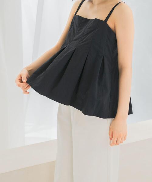 URBAN RESEARCH ROSSO WOMEN(アーバンリサーチ ロッソ)の「撥水UVデザインタックキャミソール(キャミソール・レディース・ブラック/ブラウン系その他・FREE)」の19枚目の写真