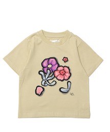 Chris Pyrate（クリスパイレート ）の「CHRIS PYRATE ADULT FLORAL SPRAY PAINT TOKYO TEE（Tシャツ/カットソー）」