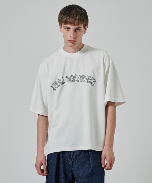 Jieda(ジエダ)の「JIEDA REFERENCE PRINT TEE(Tシャツ/カットソー・メンズ・ブラック/ホワイト・FREE)」の2枚目の写真
