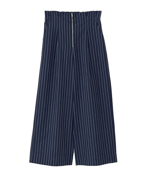 Green Parks(グリーンパークス)の「綿麻混2WAY サス付きZIPパンツ(その他パンツ・レディース・杢グレー/ストライプ/チェック・FREE)」の9枚目の写真