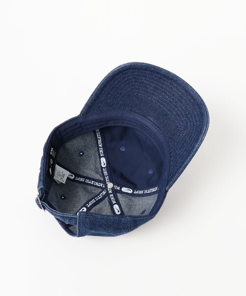B:MING by BEAMS（ビーミングバイビームス）の「NIKE / クラブ アンストラクチャード デニム キャップ（キャップ・レディース・ブラック/インディゴブルー・S/M）」の7枚目の写真
