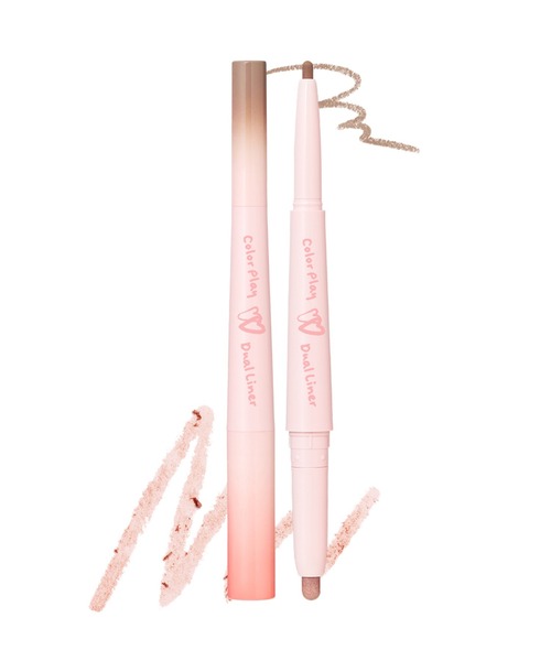 2aN(トゥーエーエヌ)の「【NEW】【2aN/トゥーエーエヌ】Color Play Dual Liner(カラープレイデュアルライナー)(アイライナー・レディース・02 BeBe Pink/03 Taro Bunny/04 Rosy Candy/05 Popping Berry/01 Honey Peach・FREE)」の2枚目の写真