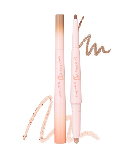 2aN(トゥーエーエヌ)の「【NEW】【2aN/トゥーエーエヌ】Color Play Dual Liner(カラープレイデュアルライナー)(アイライナー・レディース・02 BeBe Pink/03 Taro Bunny/04 Rosy Candy/05 Popping Berry/01 Honey Peach・FREE)」の5枚目の写真
