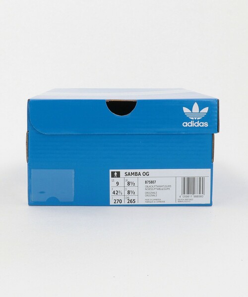 adidas Originals(アディダスオリジナルス)の「<adidas Originals>サンバ OG スニーカー(スニーカー・メンズ・ブラック/ホワイト・27.5cm/26.5cm/28.5cm/25.5cm/28cm/26cm/27cm)」の8枚目の写真