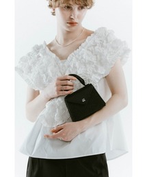 Knuth Marf | K motif mini basket(かごバッグ)