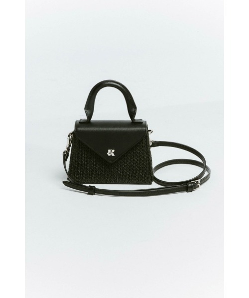 Knuth Marf（クヌースマーフ）の「K motif mini basket（かごバッグ・レディース・イエロー/ブラック・ONE SIZE）」の11枚目の写真