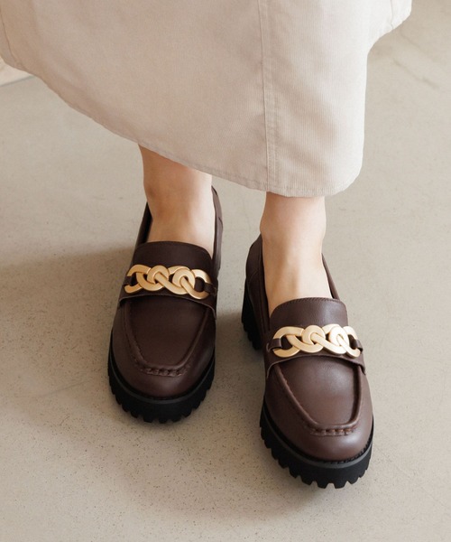 セール】【HIMIKO】【ZOZOTOWN限定】メタルモチーフトラックソール