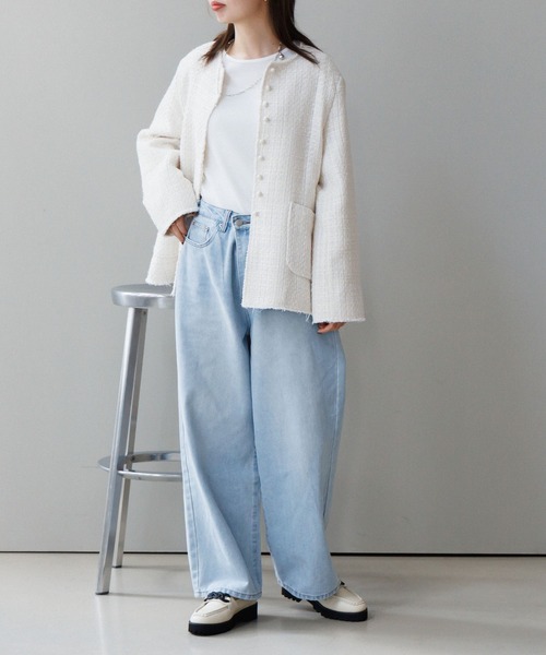 HIMIKO（ヒミコ）の「【HIMIKO】【ZOZOTOWN限定】メタルモチーフトラックソールローファー/650301（ローファー・レディース・ブラウン/ブラック/アイボリー・22.0cm/22.5cm/23.0cm/23.5cm/24.0cm/24.5cm/25.0cm/25.5cm）」の22枚目の写真