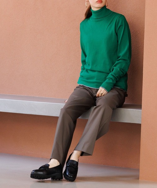 HIMIKO（ヒミコ）の「【HIMIKO】【ZOZOTOWN限定】メタルモチーフトラックソールローファー/650301（ローファー・レディース・ブラウン/ブラック/アイボリー・22.0cm/22.5cm/23.0cm/23.5cm/24.0cm/24.5cm/25.0cm/25.5cm）」の18枚目の写真