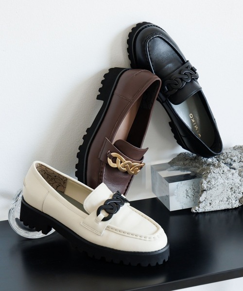 セール】【HIMIKO】【ZOZOTOWN限定】メタルモチーフトラックソール