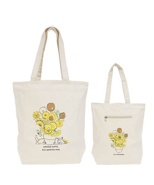 salle de bal（サルデバル）の「【 polka polka / ポルカポルカ 】e.e.p.グラフィックトート　 SDI（トートバッグ・レディース・その他4/その他1/その他2/その他3・FREE）」の2枚目の写真