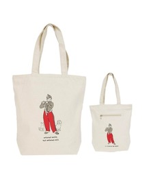 salle de bal | 【 polka polka / ポルカポルカ 】e.e.p.グラフィックトート　 SDI(トートバッグ)