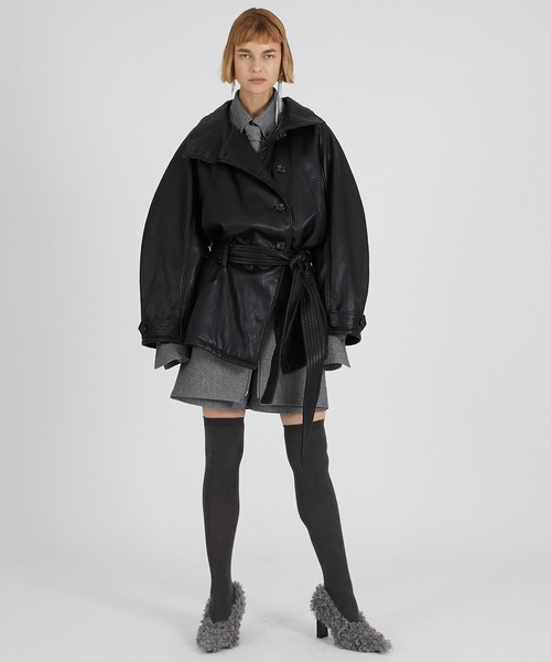 PRANK PROJECT（プランクプロジェクト）の「フロントジップショートパンツ / Front Zip Short Pants（その他パンツ・レディース・グレー/ブラック/ブラウン・36/38）」の8枚目の写真