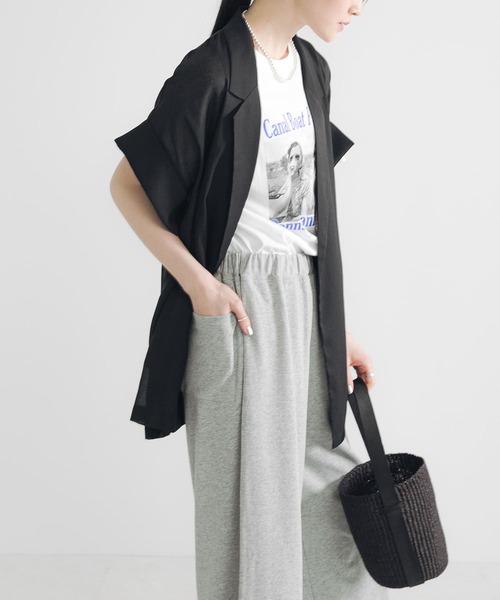 セール】シアーハーフスリーブジャケット（その他アウター）｜URBAN